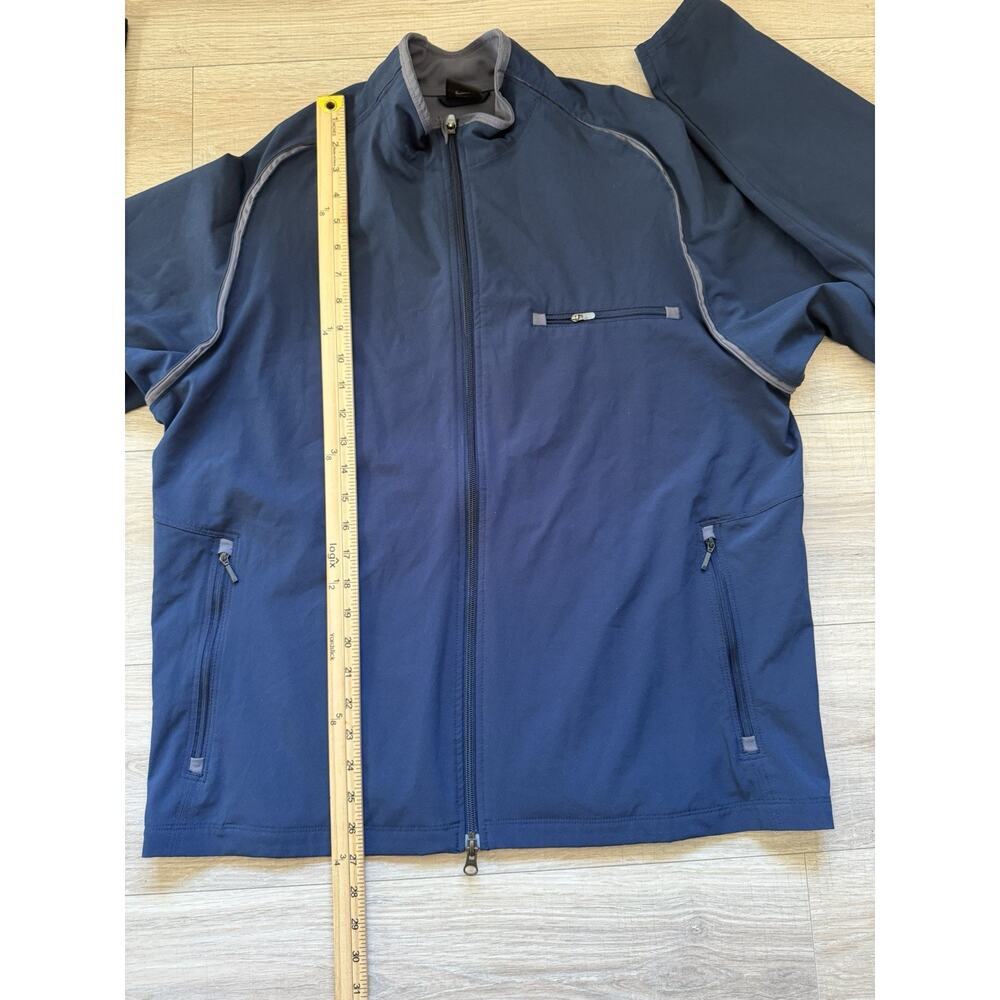 Nike Men’s Full-Zip Performance Jacket – Size Large – Blue/Gray Trim - Picture 10 of 11